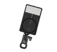 Rechargeable Attractive Phone Camera Light 3 Color Modes 180° Modifiable Corner with Double 1/4" Screw Base for Content Creation Modifiable Color Temperature Light