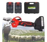 Rechargeable Automatic Ear Tag Applicator for Livestock, with Counter and Detachable Battery, Ideal for Cattle Pigs Sheep Farming