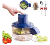 Rechargeable Automatic Fruit and Vegetable Peeler with Stainless Blades, Commercial Electric Skin Remover Tool for Easy Food Prep