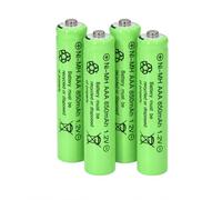 Rechargeable Batteries AAA Ni-MH 850mAh 1.2V Replacement For Cordless Phones Pack of 4