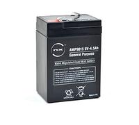 Rechargeable Batteries for Kids Electric Ride-On Cars & Motorbikes | 6V 4.5Ah Battery Set | Replacement Power Pack for Ride-On Vehicles