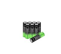 Rechargeable Batteries, High Capacity 3.7V Batteries Low Self Discharge (8-Pack)