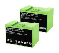 Rechargeable Battery 14.4V 5000mAh, Compatibie For IRobot Roomba I7 I3 I4 I5 I6 I7 I8 J7 E5 ， Vacuum Cleaner Replacement Battery(2Pack 5000mAh)