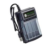 Rechargeable Battery Charger - Compact USB Station, Bay Device | Individual Charging Hub, Household Accessory Convenient Energy Solution For Daily Use Home Office Travel Outdoor Tasks