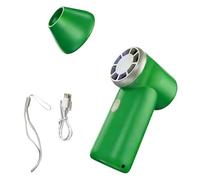 Rechargeable Battery Powered Handheld Fan Blower Four Speeds Strong Wind Pressure for Efficient Cleaning Work Snow Blower