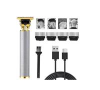 Rechargeable Beard Trimmer for Men, Hair Clippers with 4 Limit Combs, Grooming Kit for Barbers Haircut, USB Type-C Charging, Professional Shaver BOGA