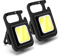 Rechargeable Bike Light with COB LED - 4 Light Modes, Magnetic Base & Bottle Opener | Water-Resistant Bicycle Headlight for Cycling, Camping, Emergency | EDC Flashlight