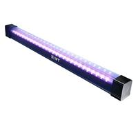 Rechargeable Black Lights for Glow Party, 395nm UV LED Portable UV Light, Battery Powered Blacklight Strip Light for Halloween, Posters, Aquarium, Neon Party