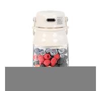 Rechargeable Blender - Personal Electric Blender with Shaker Bottle - Electric Blender Shake Machine for Milk Juice Protein Shakes Fruity Drink Coffee Kitchen Picnic Camping Beach