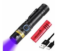 Rechargeable Blood Tracking Light for Hunting, LED Flashlight for Blood Trails, Night Hunting Gear, Blood Finder Flashlight, Perfect for Hunters (Blood Detection Light)