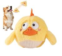 Rechargeable Bouncy Pet Ball - Plush Interactive Music Sound Sniff Toy | USB Rechargeable Bouncy Plush Pet Ball With Music, Sounds & Sniffing Slot. Interactive Plush Toy For Dogs, Cats, Home