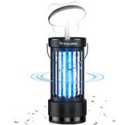 Rechargeable Bug Zapper with Adjustable Light - PALONE 4000mAh USB Mosquito Killer, UV & LED Electric Fly Trap for Indoor Outdoor, Garden, Camping, Fishing, Patio