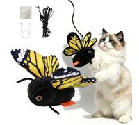 Rechargeable Butterfly Cat Toy, Rechargeable Interactive Plush
