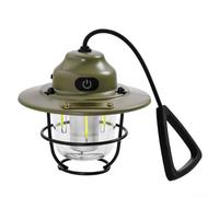 Rechargeable Camping Lantern 7 Modes Dimmable IPX4(Green)