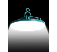 Rechargeable Camping Light, 4800mAh Super Bright LED Camping Lantern with 3 Modes and Stepless Dimming, Portable Tent Lamp with Hook, Magnet and Tripod Hole for Outdoor, Emergency and Power Outages