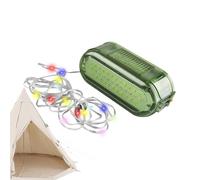Rechargeable Camping String Lights | Quick Charging Rechargeable Easy Storage 7-Mode Camp Lamp | Outdoor Camping Tent String Lights - for Garden Yard Home Travel Holiday Christmas Tree Patio