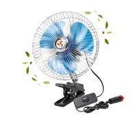 Rechargeable Car Fan 24V Oscillating For Van Truck SUV RV