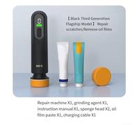 Rechargeable Car Polisher 2000mAh for MINI Electric Tool for Scratch Repair and Polishing (Black )