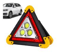 Rechargeable Car Warning Triangles,Quick Charge Foldable Waterproof Triangles Lights | Lightweight Safety Sign Bright Eye-Catching Safety Reflectors,for Friends Automotive Vehicle