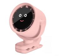 Rechargeable Clip On Fan with 5 Speed Settings and 720 Degree Rotation Capable of Providing Adjustable Airflow for Multiple Uses (Pink)