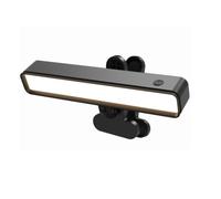 Rechargeable Clip On Reading Light with 6000mAh Battery, Clamp Lamp for Bed | 360° Rotation, LED Eye Caring, Touch & Remote, 3 Color & Dimmable, USB Lamp for Beds Books Headboard Bedside Reading Desk