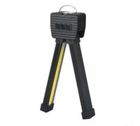 Rechargeable COB Work Light, 5W 500lm Magnetic LED Flashlight with 180° Folding Hook, USB Power Bank for Camping, Repair, Waterproof