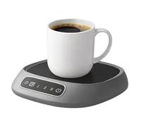 Rechargeable Coffee Mug Warmer, Cordless Touch Control, 3 Temperature USB Powered Heating Plate for Desk Office Kitchen Compatible with Ceramic Glass Cups (White)