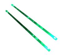 Rechargeable Color Changing Drum Sticks - 2X Cool Kids 15 Color Musical Instrument LED Light Up Durable Lightweight Silicone Grip Ergonomic Glow Night Performance USB Portable Case Battery Indicator A