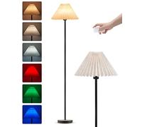 Rechargeable Cordless Floor Lamp for Bedroom, Dimmable LED Floor Lamp with Remote & Timer, 3 Color Temperatures & RGB, Portable Small Corner Standing Light for Living Room Bedside Home Outdoor Décor