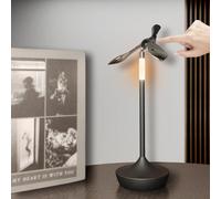 Rechargeable Cordless LED Table Lamp, Battery Powered Lamp with Bird Bottle Opener,3 Color Touch Lamps, Dimmable Bedside for Home Art Deco Lamps, Indoor, Outdoor, Dining, Bar, Living Room, Bedroom