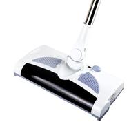 Rechargeable Cordless Sweeper, Lightweight Multi Cleaner Manual Floor and Carpet Sweeper with High Level Pickup Both Forwards