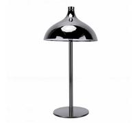 Rechargeable Cordless Table Lamp Elegant Touch Control LED Night Light for Bedroom Desk with 2000mAh Battery (Black)