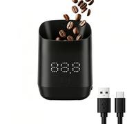 Rechargeable Digital Coffee Scale - 0.1g High Precision Electronic Coffee Scale Dosing Cup, Espresso Weighing Gadget with LED Display, Espresso Scale Measuring Device for Coffee Lovers