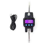 Rechargeable Digital Hanging Scale Mini Crane Scale Electronic Hook Scale with Soft Black Light, Wide Application, and Detachable Scale Hook for Home (WH-C06 Rechargeable