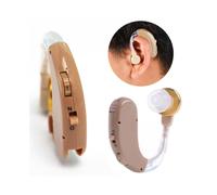 Rechargeable Digital Hearing Aid Kit Behind the Ear Adjustable Sound Voice Amplifier Enhancer