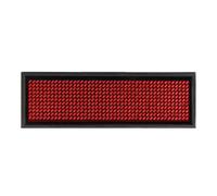 Rechargeable Digital LED Badge Programmable Scrolling Message Board LED Display Languages Name Tag Name Message Tag