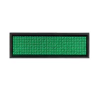 Rechargeable Digital LED Badge Programmable Scrolling Message Board LED Display Languages Name Tag Name Message Tag