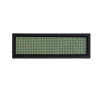 Rechargeable Digital LED Badge Programmable Scrolling Message Board LED Display Languages Name Tag Name Message Tag