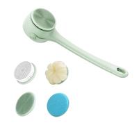 Rechargeable Double Handle Electric Bath Brush Shower Brush with 2Adjustable Speed for Easy Full Body Cleaning Tool