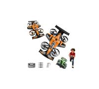 Rechargeable Dual-Mode Car Drone - Drive • Fly • Conquer Every Terrain,2026 New 2-In-1 Flying RC Car Drone with Land & Air Modes,360° Flips & 3-Speed Adjustment,One-Key Tricks,Induction Steering