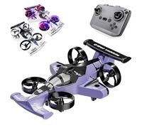 Rechargeable Dual-Mode Fly Car - Drive • Fly • Conquer Every Terrain, 2-in-1 Flying Car with Land & Air Modes, 360° Flips & 3-Speed Adjustment, One-Key Tricks, 2.4GHZ Signal