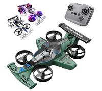 Rechargeable Dual-Mode Fly Car - Drive • Fly • Conquer Every Terrain, 2-in-1 Flying Car with Land & Air Modes, 360° Flips & 3-Speed Adjustment, One-Key Tricks, 2.4GHZ Signal