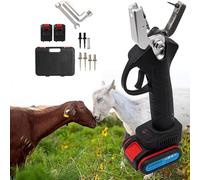 Rechargeable Ear Tag Applicator Set for Livestock, Efficient Animal Identification Tool for Farming and Ranching