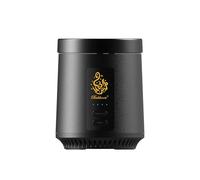 Rechargeable Electric Bakhoor Burner - Dual Mode: Instant Oud & Long-Lasting Charcoal with FREE Bakhoor & Charcoal, USB-C Portable Incense Heater for Home, Office & Car