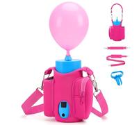 Rechargeable Electric Balloon Pump Kit, Portable Balloon Pump Electric with Shoulder Strap & Carry Bag, Balloon Tie Tool, Inflates Latex & Foil Balloons for Birthday, Baby Shower, Party Decorations