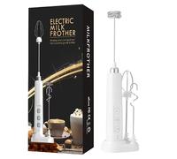 Rechargeable Electric Egg Beater Mixer 3 Speed Adjustable Wireless Portable Egg Beater with 3 professional whisks