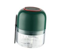 Rechargeable Electric Garlic Chopper Compact Prep Processor for Chili, Sauce Tasks, Top-Button Cordless Cup Design Portable Condiment Processor Compact Ingredient Cutter