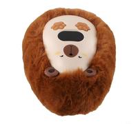 Rechargeable Electric Hand Warmer, 1200mAh Portable Pocket-Sized Heater for Outdoor Activities - Hiking, Camping, Hunting, - ABS Body,(Brown)