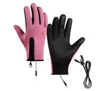 Rechargeable Electric Heated Gloves, Touchscreen Compatible, Waterproof & Windproof, Thermal Design for Men & Women