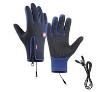 Rechargeable Electric Heated Gloves, Touchscreen Compatible, Waterproof & Windproof, Thermal Design for Men & Women